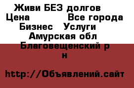 Живи БЕЗ долгов ! › Цена ­ 1 000 - Все города Бизнес » Услуги   . Амурская обл.,Благовещенский р-н